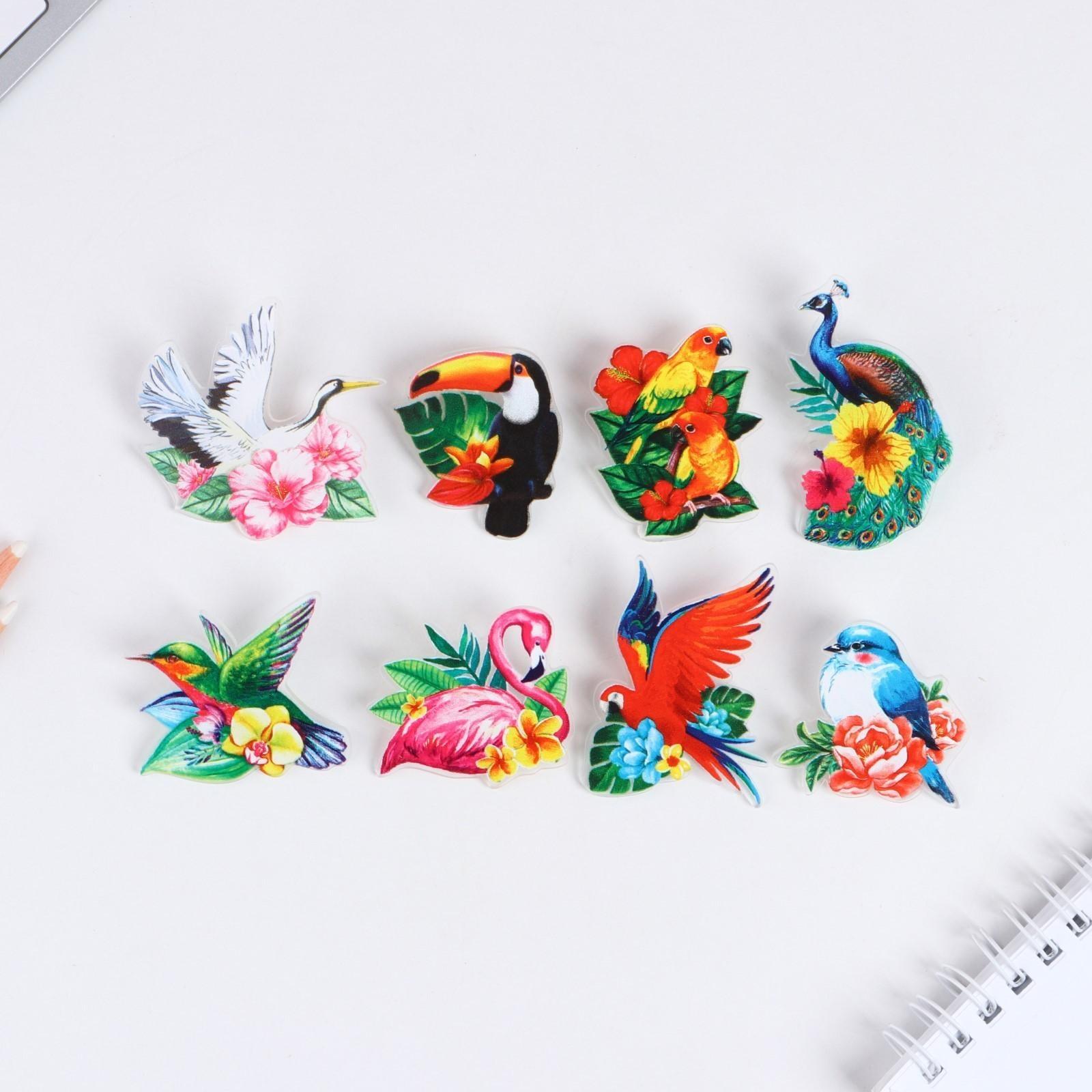 Значок акриловый МИКС