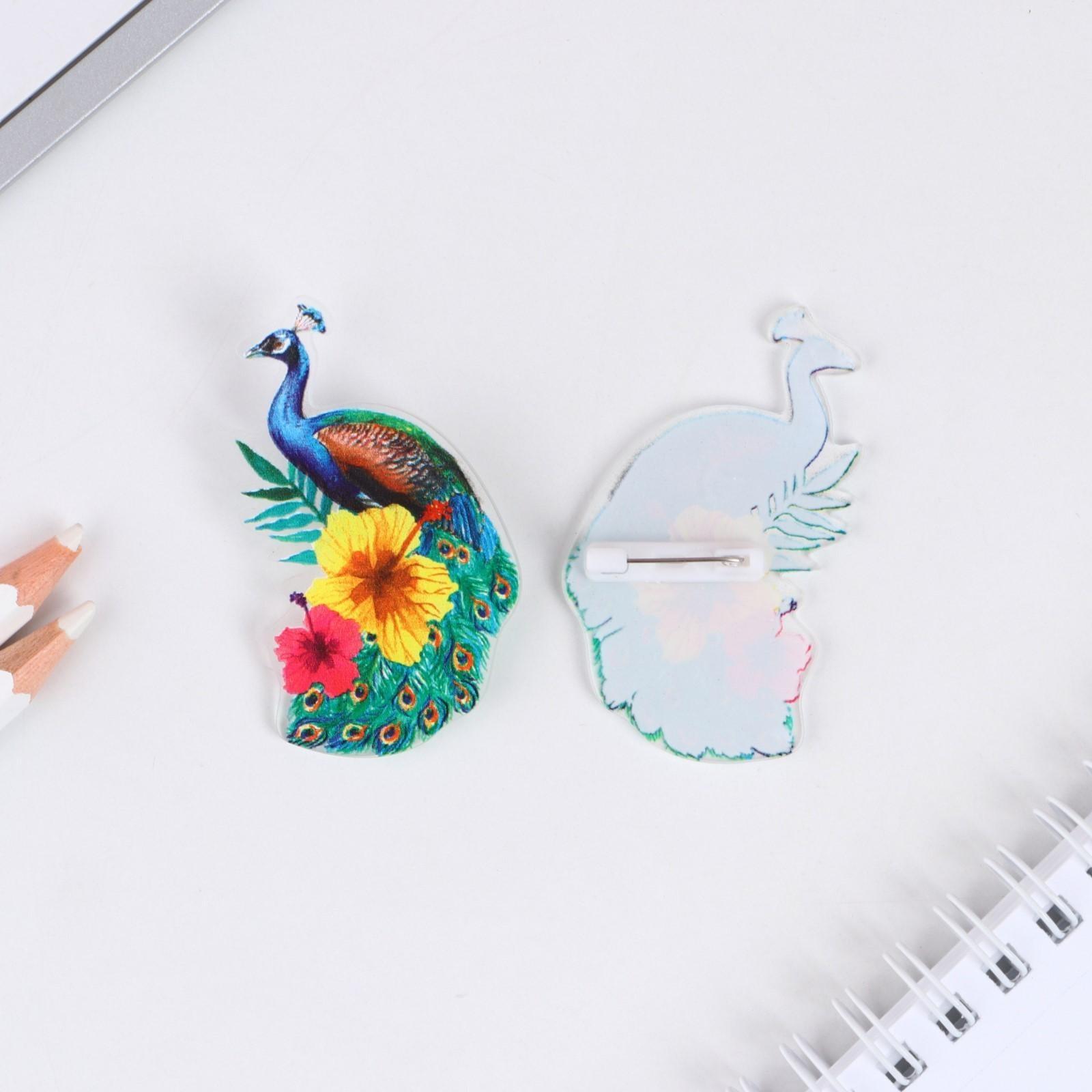 Значок акриловый МИКС