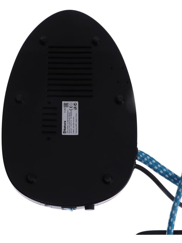 Парогенератор Sakura SA-3064CBL, 2400 Вт, керам. подошва, 2000 мл, 100г/мин, чёрно-синий