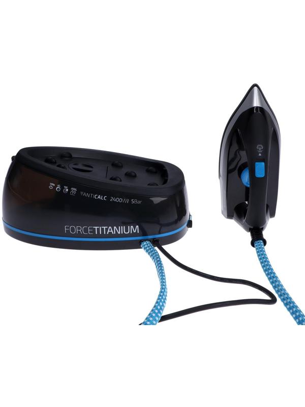 Парогенератор Sakura SA-3064CBL, 2400 Вт, керам. подошва, 2000 мл, 100г/мин, чёрно-синий