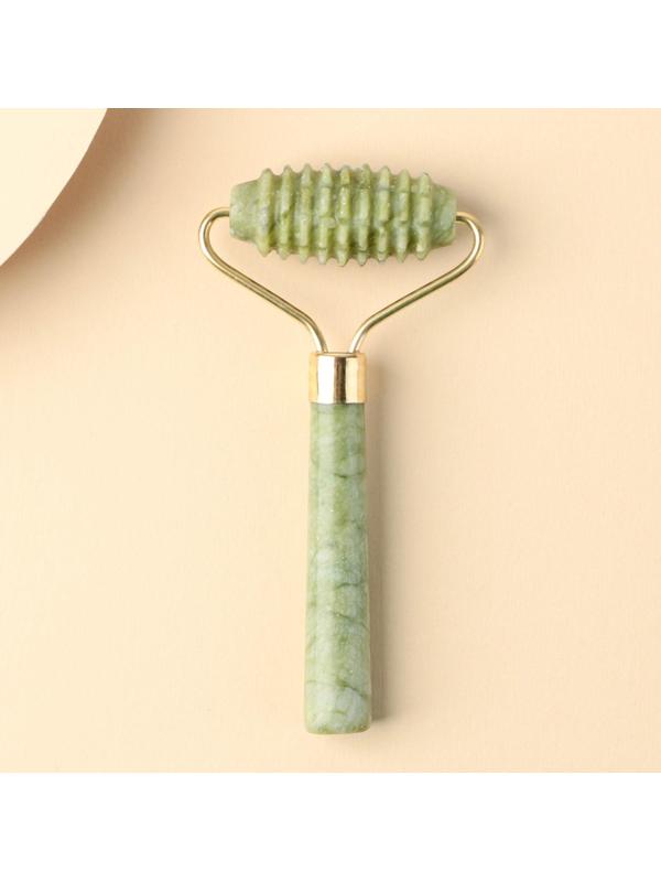 Массажер роллер для лица «Укрась мир собой», 10,5 х 5,5 см