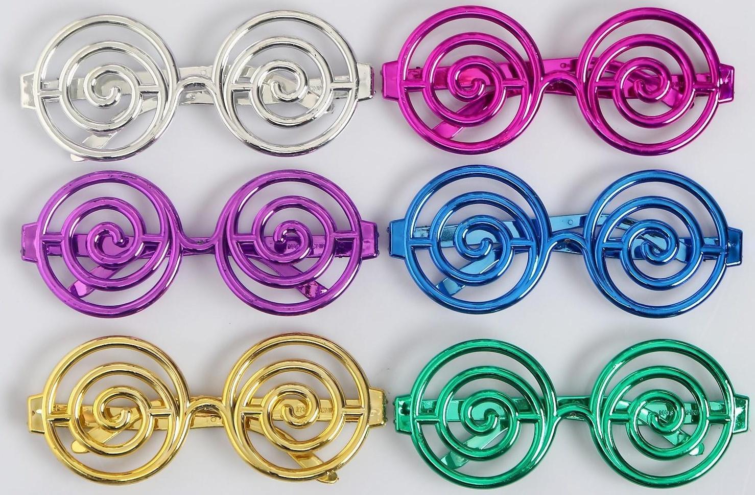 Карнавальные очки «Гипноз», цвета МИКС