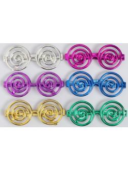 Карнавальные очки «Гипноз», цвета МИКС