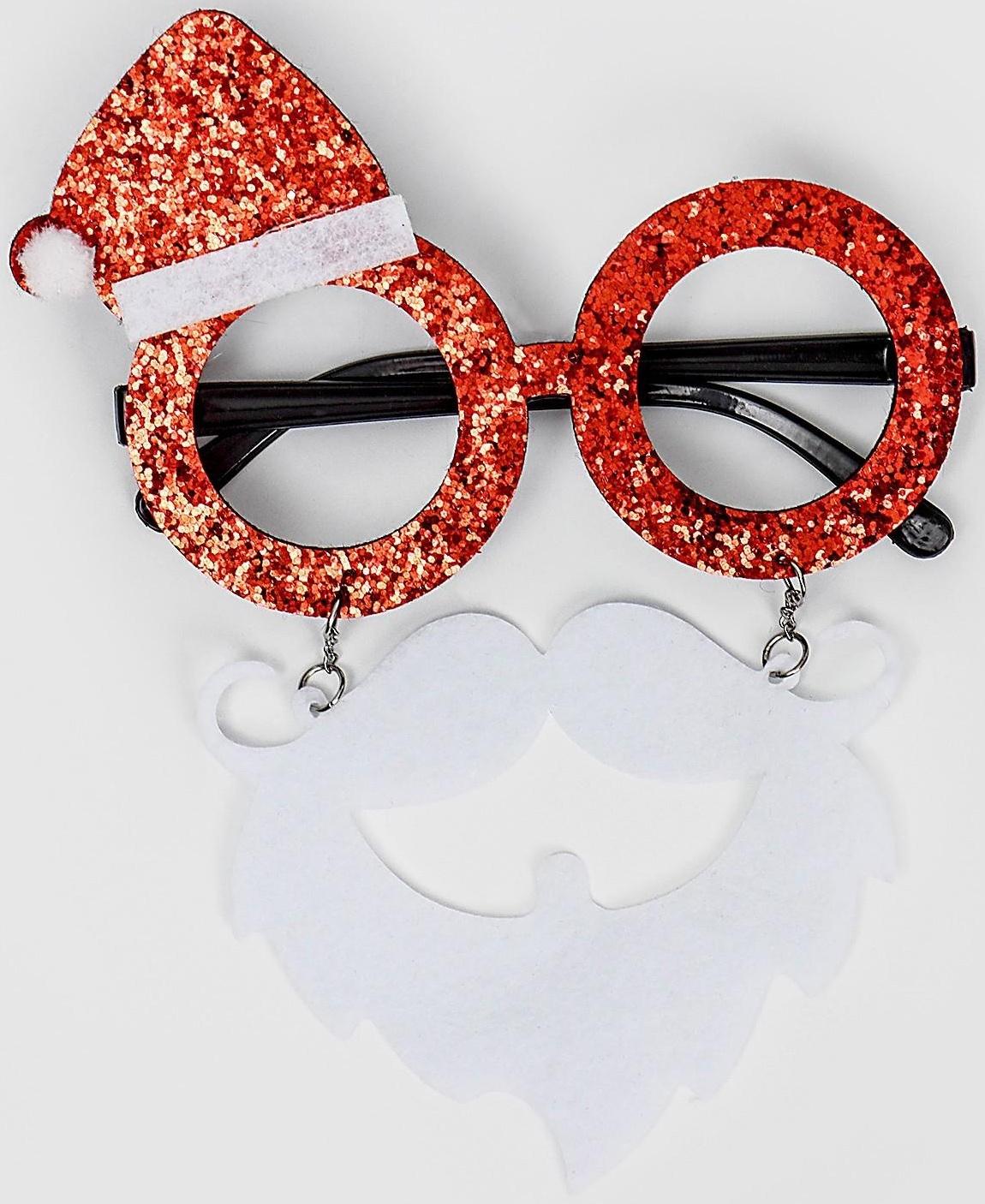 Карнавальные очки «Дед Мороз»