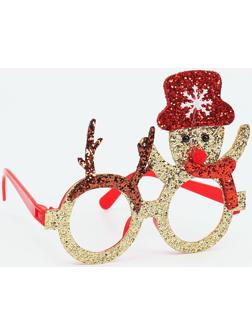 Карнавальные очки «Снеговик»