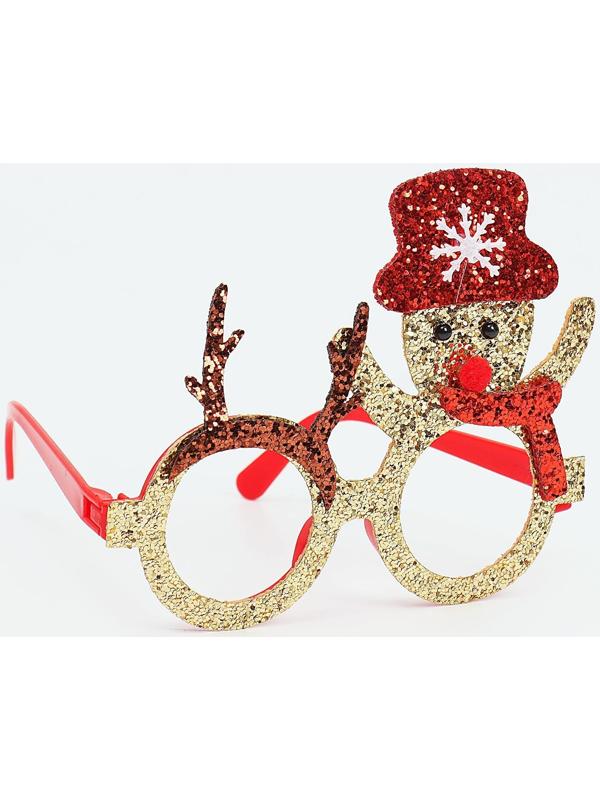 Карнавальные очки «Снеговик»