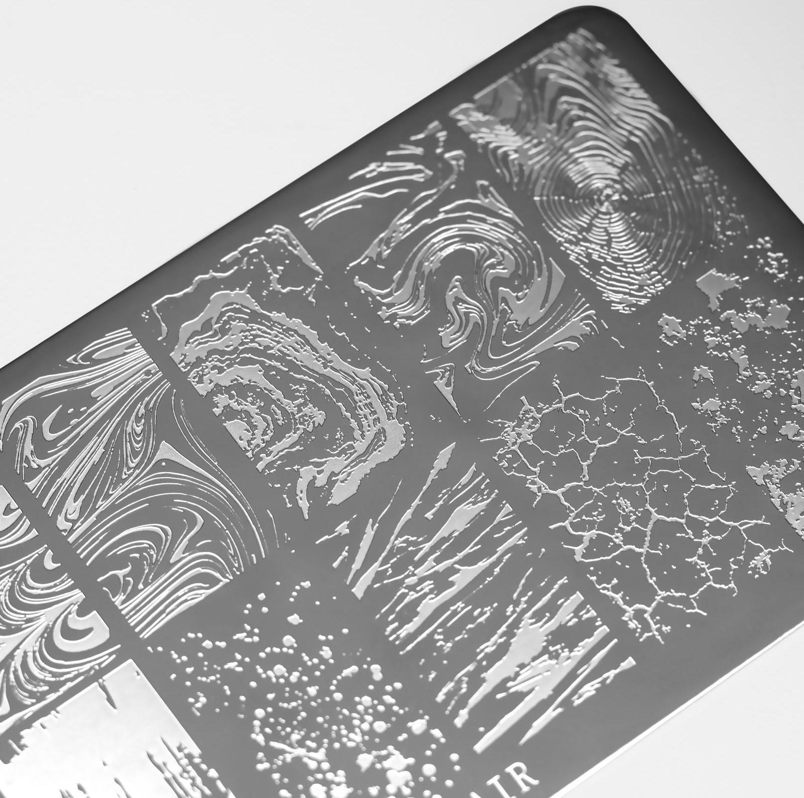 Диск для стемпинга металлический «Узор», 12 × 6 см