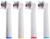 Насадки Luazon LP-004, для электрической зубной щётки Oral B, 4 шт, в наборе