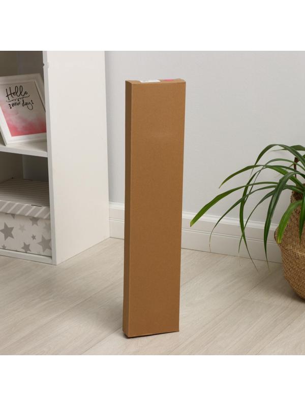 Корзина для белья складная двойная Доляна «Тёмное и Светлое», 61×36×57 см, цвет серый