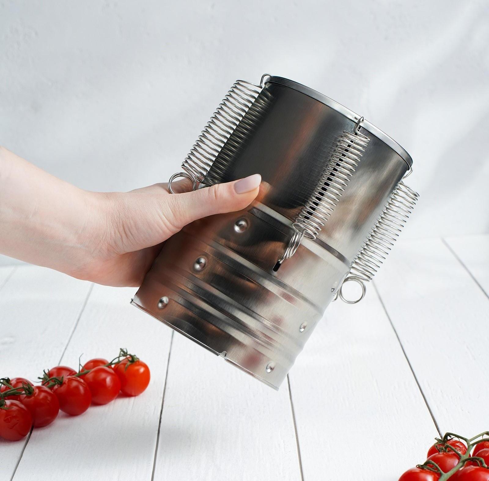 Ветчинница Доляна «Пронто», d=11×17 см, нержавеющая сталь