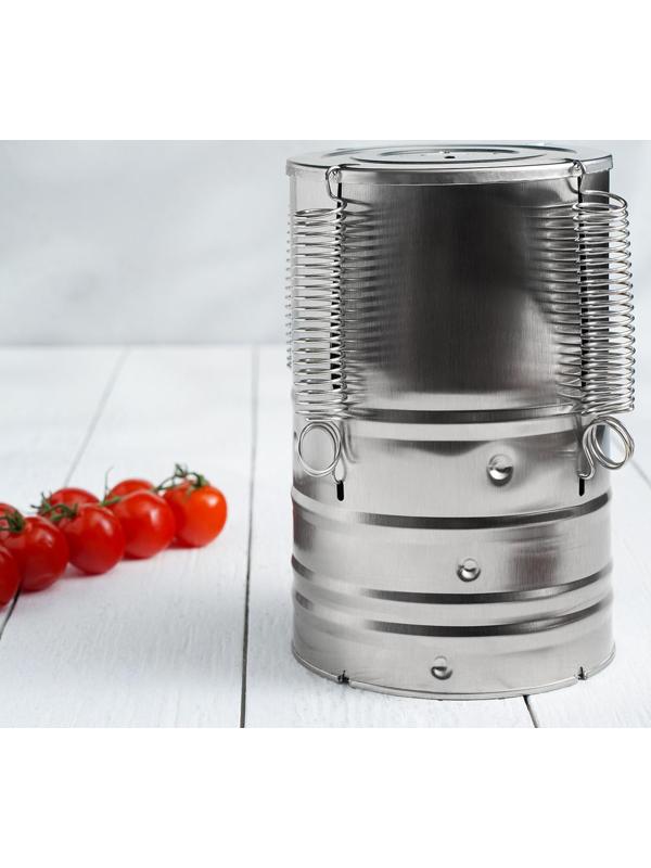 Ветчинница Доляна «Пронто», d=11×17 см, нержавеющая сталь