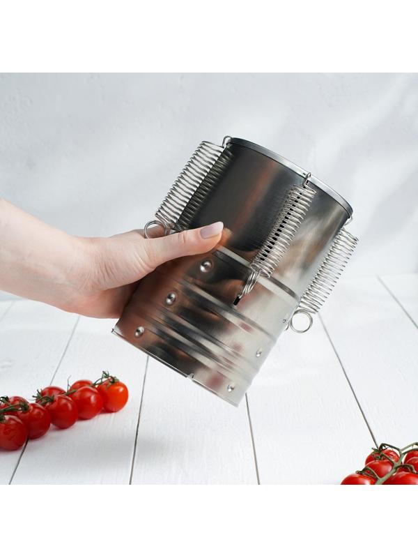 Ветчинница Доляна «Пронто», d=11×17 см, нержавеющая сталь