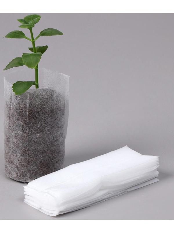 Пакет для рассады, 540 мл, 8,9 × 14,5 см, спанбонд плотностью 25 г/м², Greengo