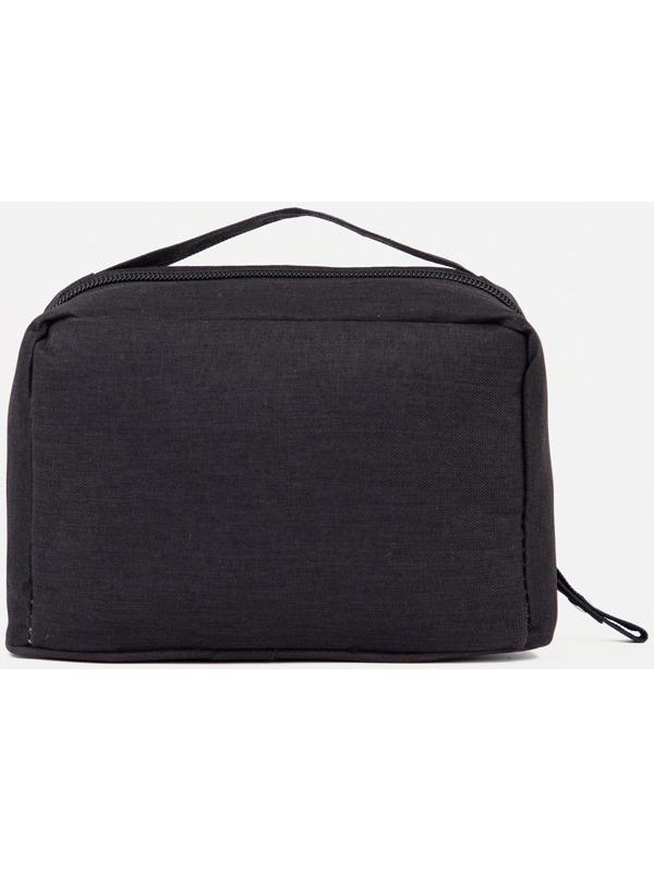 Косметичка на молнии, цвет чёрный