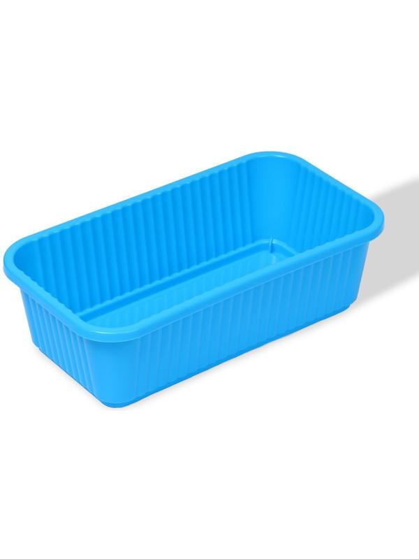 Ящик для рассады, 28.5 × 15.5 × 8.5 см, 2,5 л, голубой, Greengo