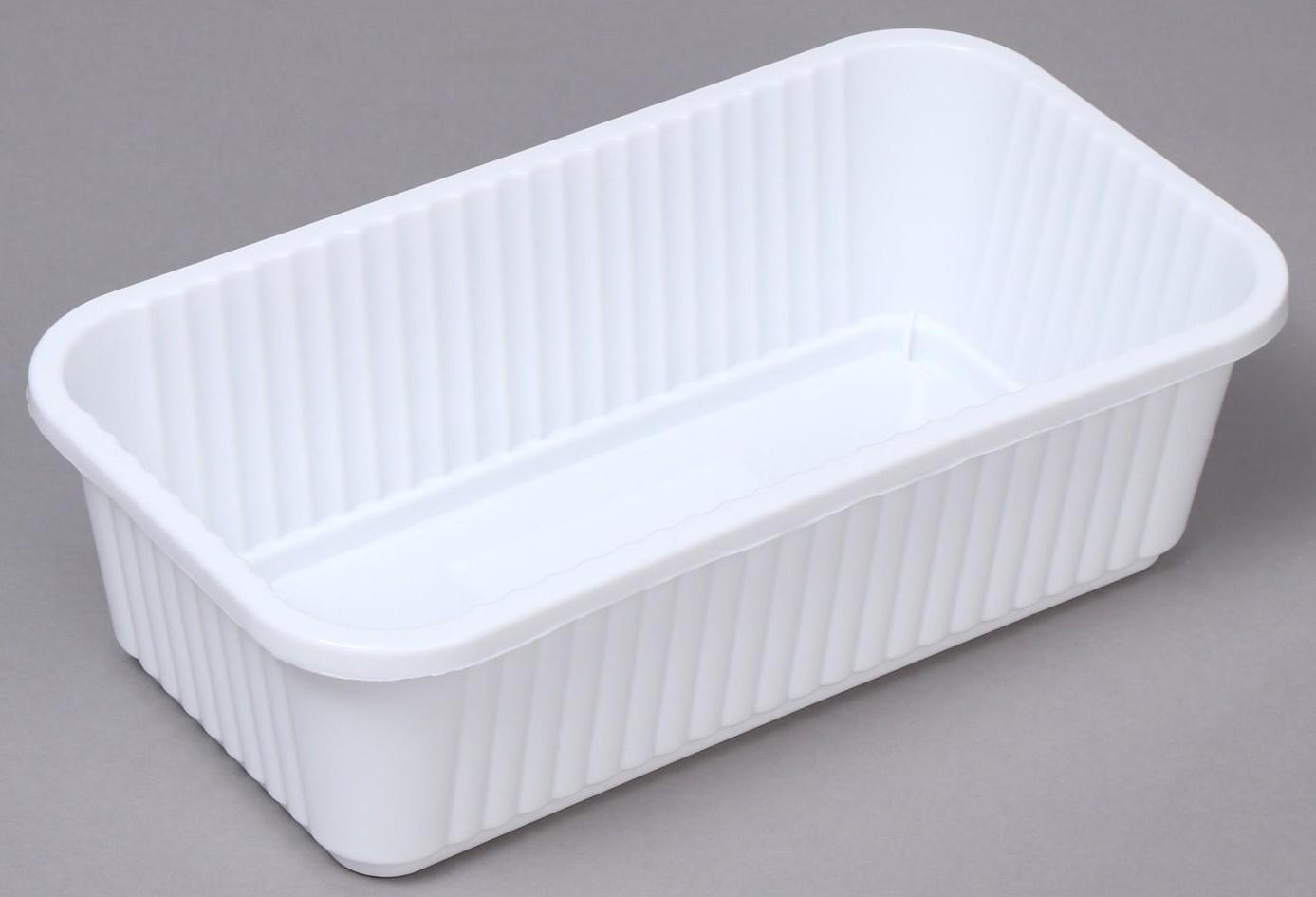 Ящик для рассады, 28.5 × 15.5 × 8.5 см, 2,5 л, белый, Greengo