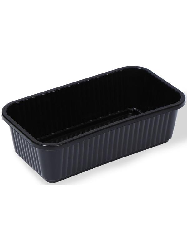 Ящик для рассады, 28.5 × 15.5 × 8.5 см, 2,5 л, чёрный, Greengo