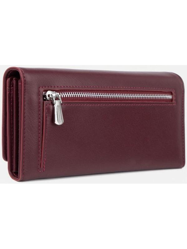 Кошелёк на магнитах, цвет бордовый