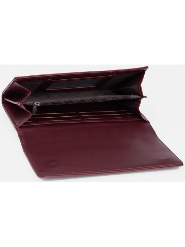 Кошелёк на магнитах, цвет бордовый