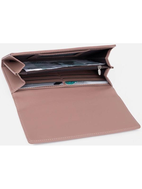 Кошелёк на магнитах, цвет розовый