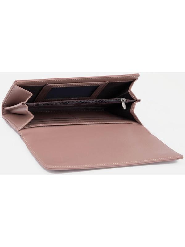 Кошелёк на магнитах, цвет розовый