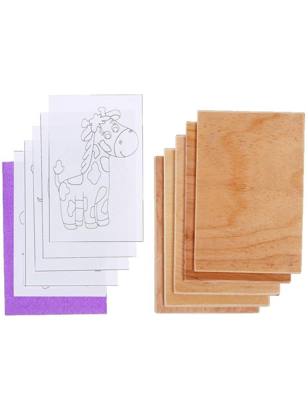 Набор для выжигания по дереву, 5 досок