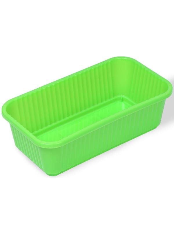 Ящик для рассады, 28.5 × 15.5 × 8.5 см, 2,5 л, зелёный, Greengo