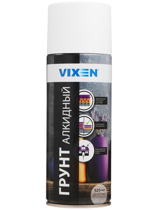 Грунт универсальный VIXEN, белый, аэрозоль 520 мл VX-21000