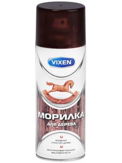 Морилка для дерева VIXEN, черный, аэрозоль, 520 мл VX-91000