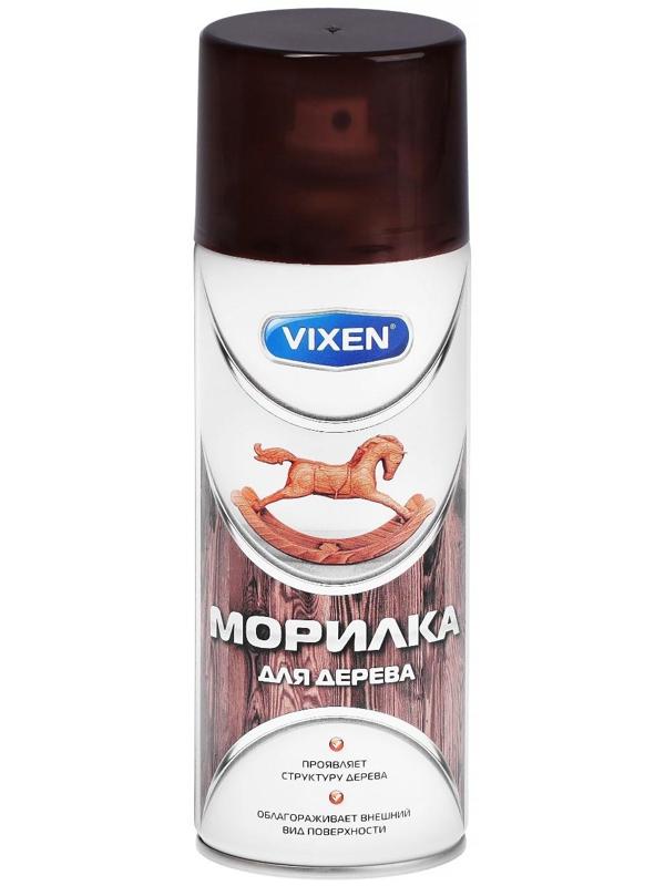 Морилка для дерева VIXEN, черный, аэрозоль, 520 мл VX-91000