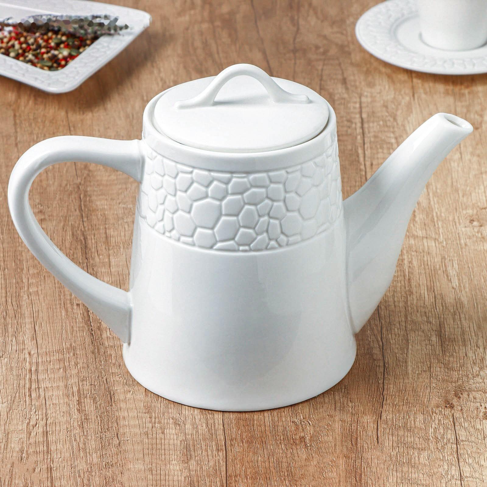 Чайник фарфоровый заварочный Magistro Rodos, 1,4 л, 27×14×19 см