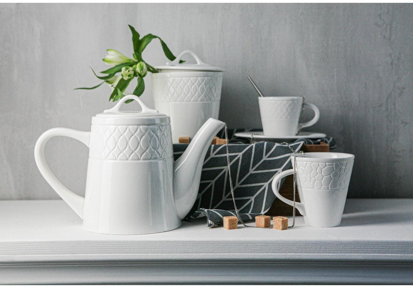 Чайник фарфоровый заварочный Magistro Rodos, 1,4 л, 27×14×19 см