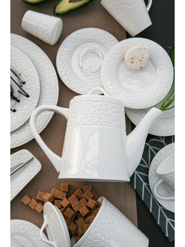 Чайник фарфоровый заварочный Magistro Rodos, 1,4 л, 27×14×19 см