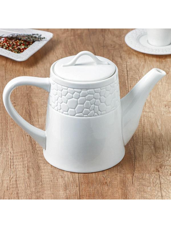 Чайник фарфоровый заварочный Magistro Rodos, 1,4 л, 27×14×19 см