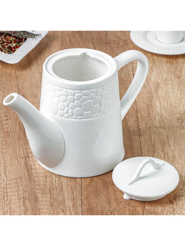 Чайник фарфоровый заварочный Magistro Rodos, 1,4 л, 27×14×19 см