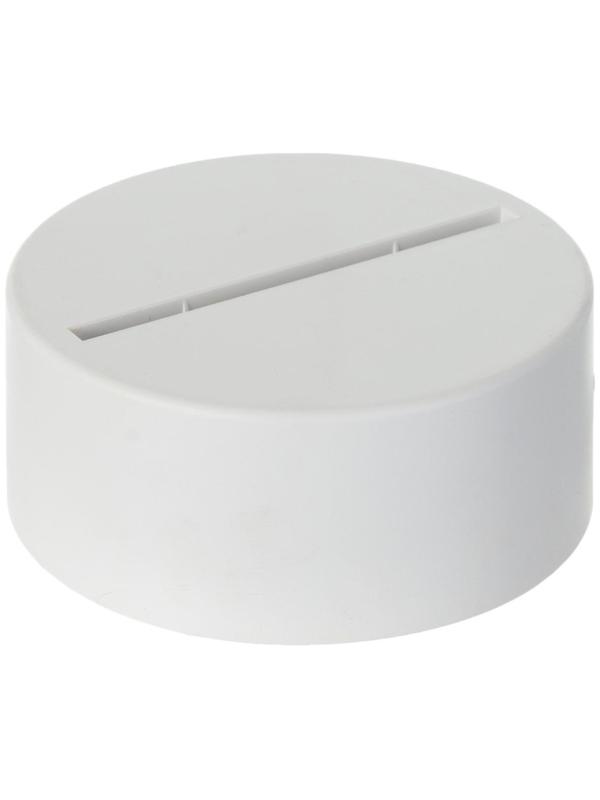 Основание светильника LED 3 режима 3000-6000К USB белый 9,5х9,5х4 см