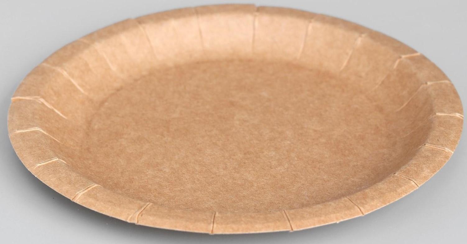 Тарелка одноразовая 