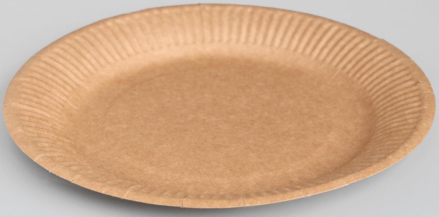 Тарелка одноразовая 