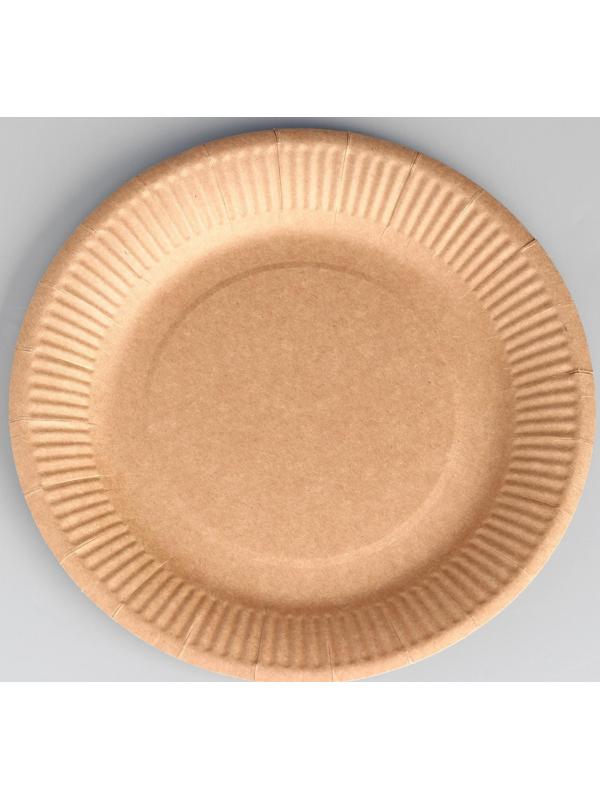 Тарелка одноразовая 