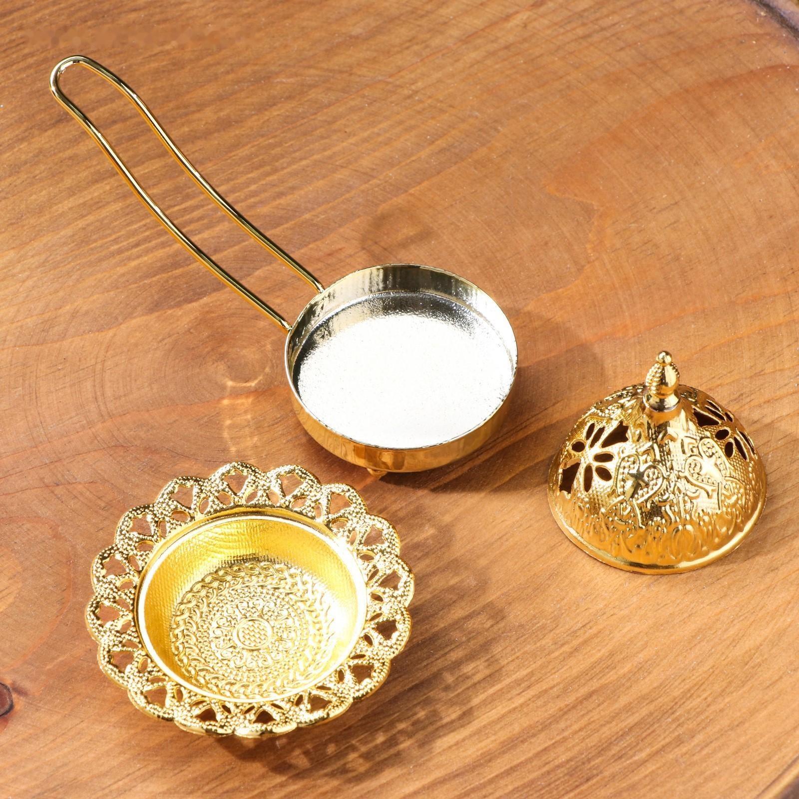 Курильница для благовоний порошковых и конусов 