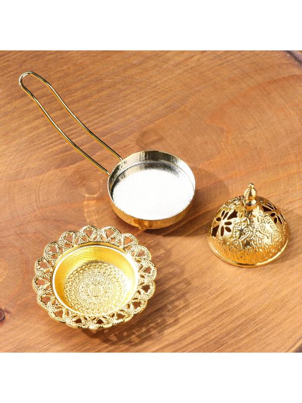 Курильница для благовоний порошковых и конусов 