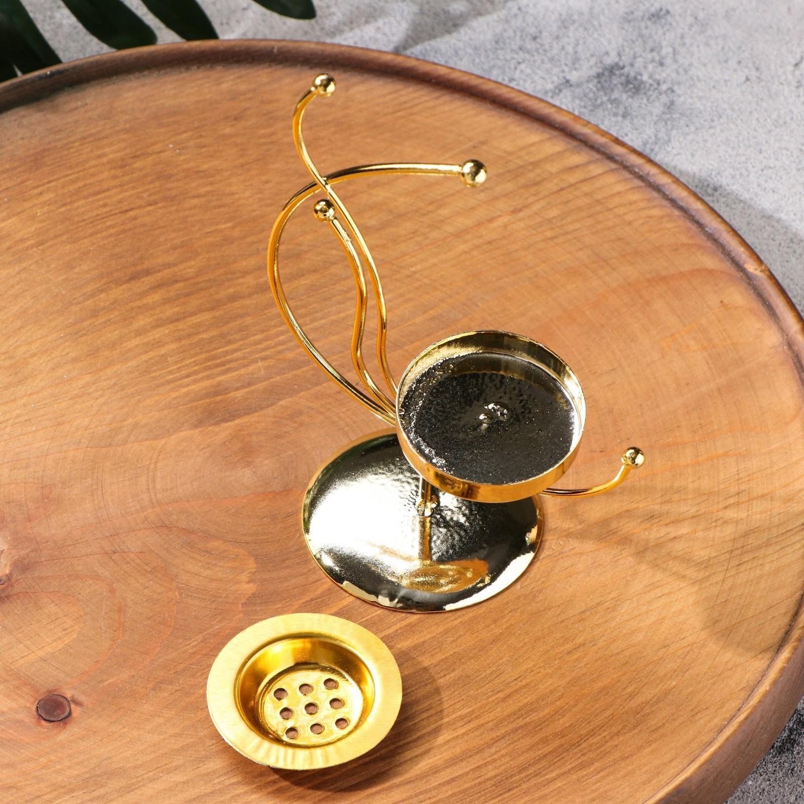 Подставка для благовоний порошковых и конусов 