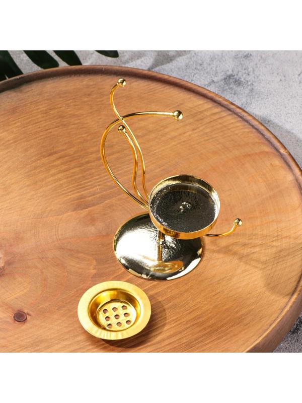 Подставка для благовоний порошковых и конусов 