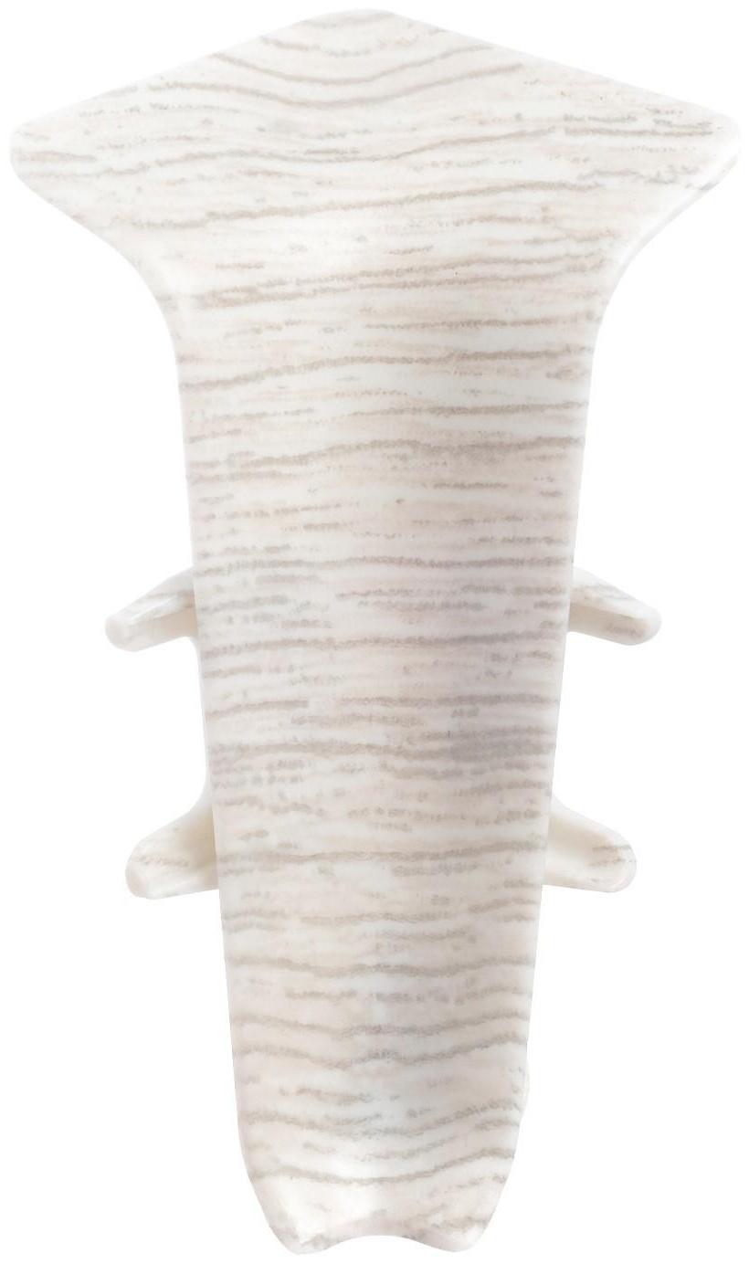 Угол внутренний для плинтуса 55мм 