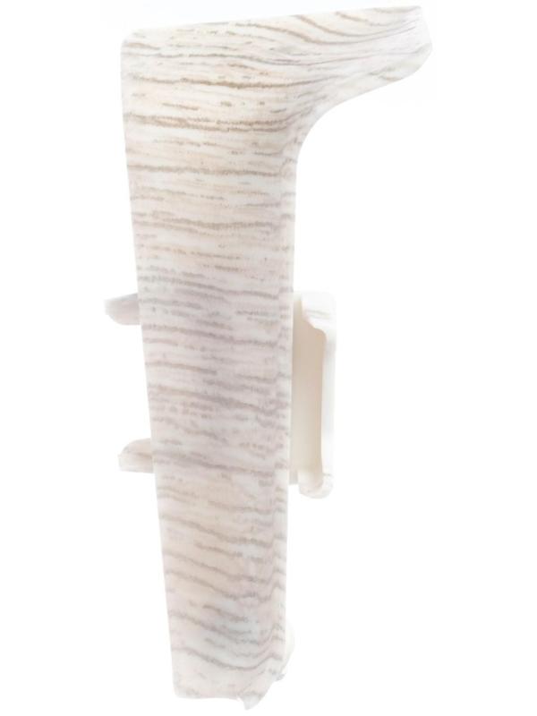 Угол внутренний для плинтуса 55мм 