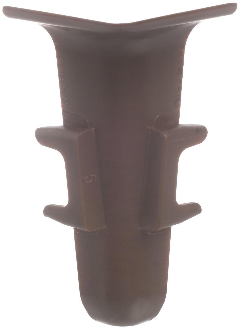 Угол внутренний для плинтуса 55мм 