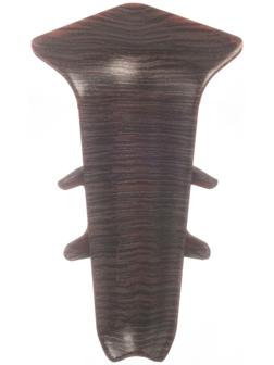 Угол внутренний для плинтуса 55мм 