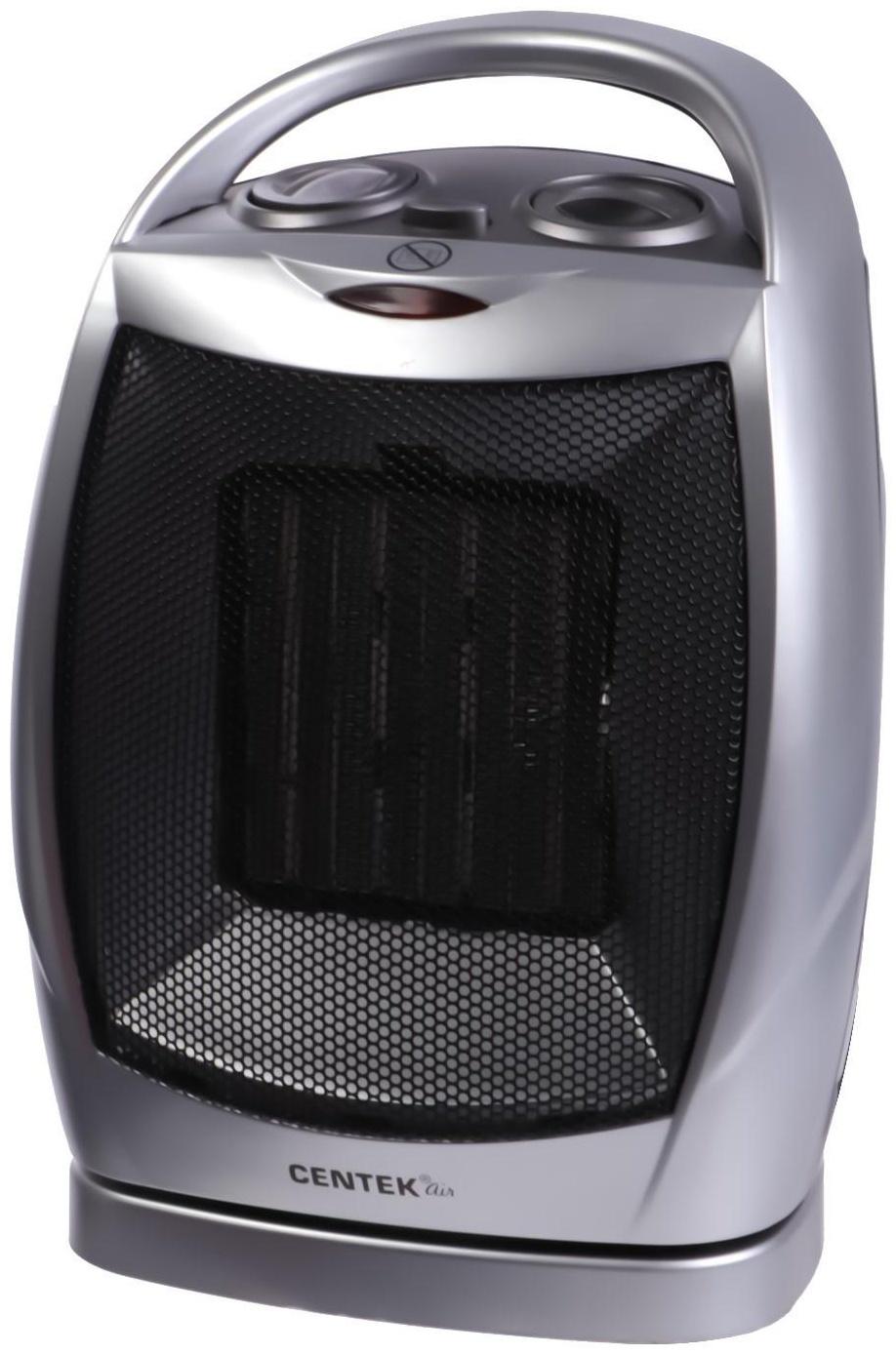 Тепловентилятор Centek CT-6021, керамический, 750/1500 Вт, обогрев/вентиляция, 15 м²