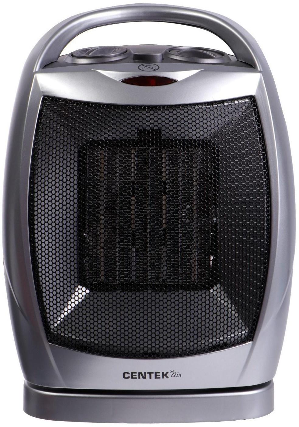 Тепловентилятор Centek CT-6021, керамический, 750/1500 Вт, обогрев/вентиляция, 15 м²