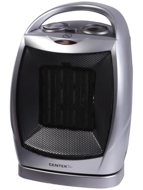 Тепловентилятор Centek CT-6021, керамический, 750/1500 Вт, обогрев/вентиляция, 15 м²